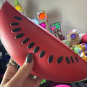 Large color changing watermelon squishy stress relief toy