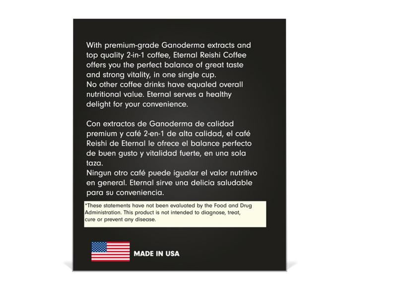 Eternal Spirit Beauty Asian Black Coffee Singles - Unparalleled Convenience in Individual Packets for Quick and Flavorful Energy (30 Sachets - 0.07 Oz Each)