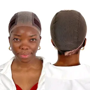 New Women's 4x5 Lace Front Non-slip Wig Gripper Adjustable Elastic Headband with Velcro Lace Secure Fit