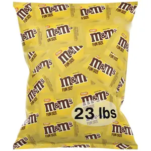 Peanut M&M's 23 Pound Box Chocolate Candy MM Bulk Individually Wrapped