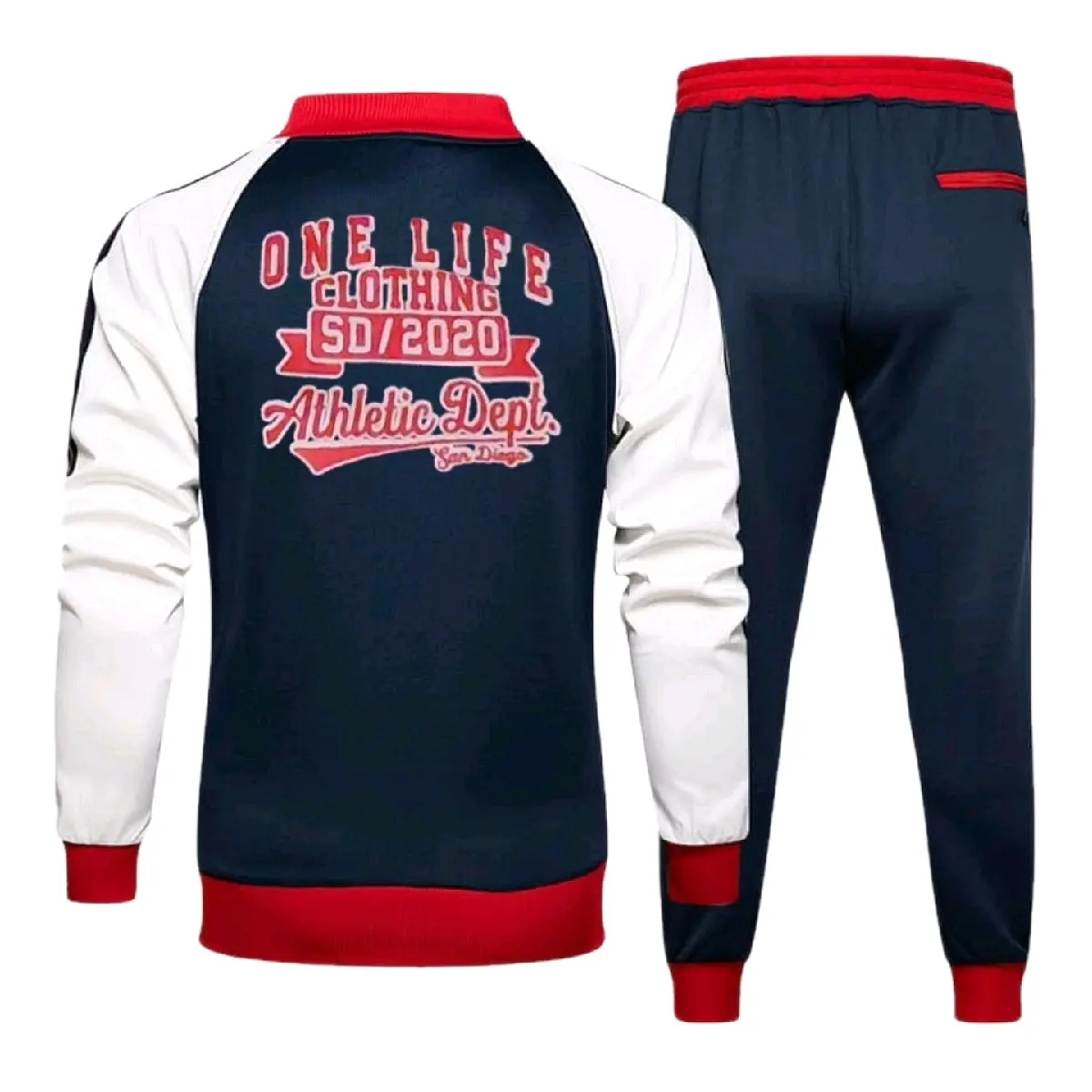 Zip Up Track Suit
