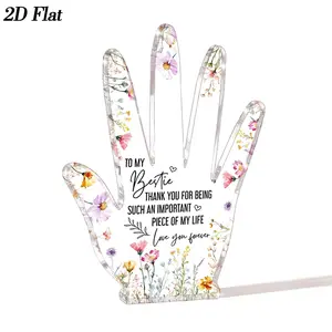 Acrylic Jewelry Holder Bracelet Stand, Christmas Birthday Gift for Women, Unique Friendship Present, Ladies' Accessory Display Rack