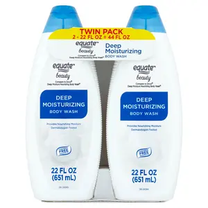 Equate Beauty Deep Moisturizing Body Wash, 22 fl oz, 2 Pack