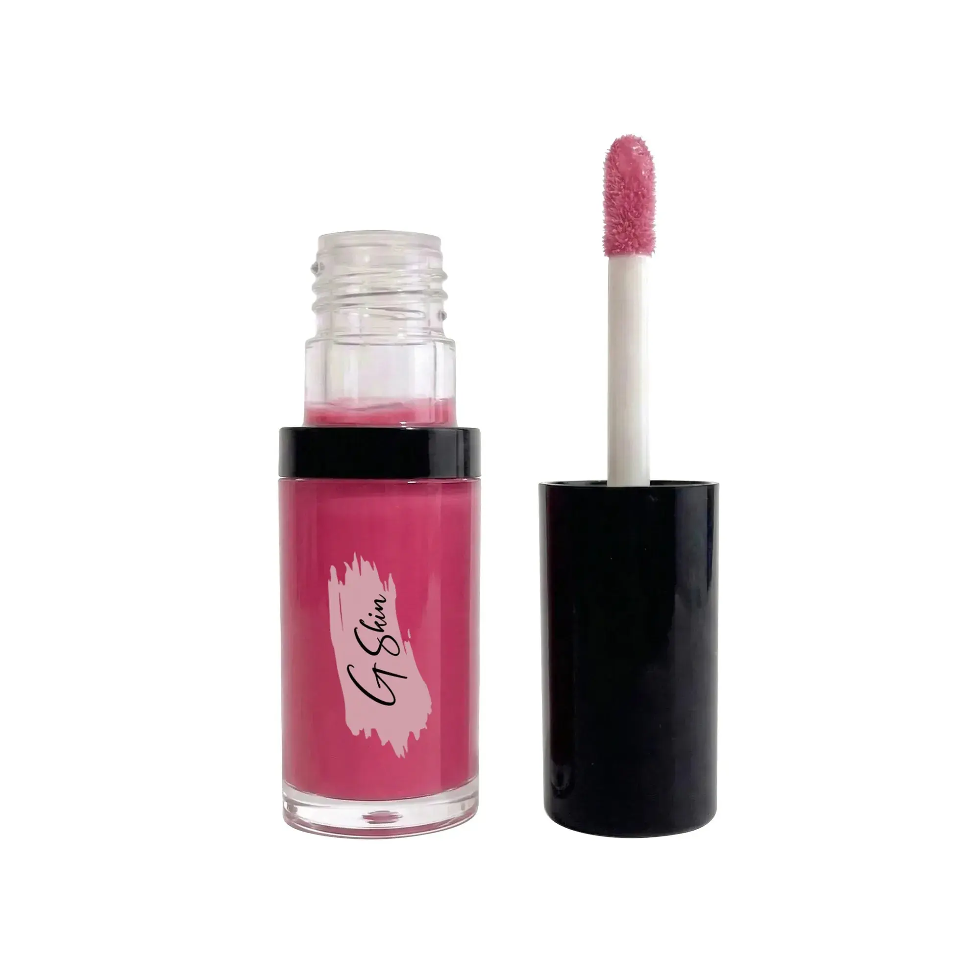 G Skin Hydrating Lip Oil - Lightweight, Apricot-Infused, Nourishing, Glossy Sheer Hot Pink Lip Treatment for Long-Lasting Moisture