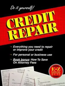 USED-Do It Yourself! Credit Repair (E-Z Legal Guide) by Legal E-Z (Paperback)