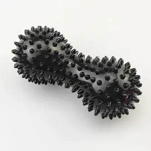 Peanut Spiky Massage Ball – PVC Dual-Knob Roller for Foot, Back & Muscle Pain Relief | 2 Colors