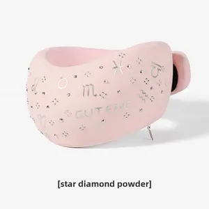 Neck Support Cervical Spine Correction Protection Forward Tilt Fixed Protection Neck Sets Office Anti-Bow Support Collar Maintenance Neck    Healthcare Hjbt036-Black [Constellation]