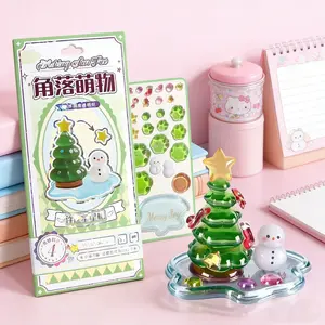 Crystal Embossed Sticker DIY Decorative Ornaments, Desktop Office Stickers, 3D Stackable, Suitable for Kids Aged 6+, Home School Outdoor Use, Customizable Stickers