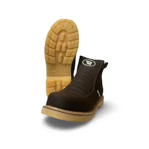 Master Rider Zapatos de Trabajo con Cierre para Construcción