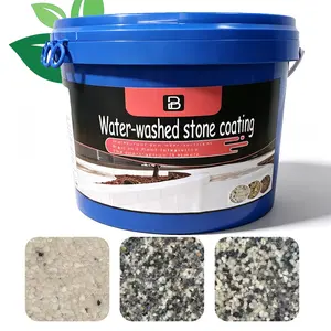 Garage Heavy-Duty Water Washed Stone Coating Eesin Epoxy Flooring Gasoline Resistant Engine Oil Resin Floors