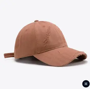 Distressed Adjustable Baseball Cap