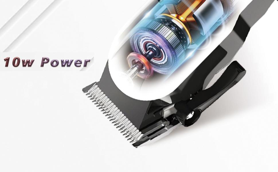Professional Hair Clippers for Men - Cordless Beard Trimmer & T-Blade Hair Trimmer for Men, Rechargeable Clippers for Hair Cutting