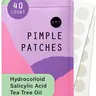 Dot Pimple & Zit Patches for Face – All-Natural Custom Triple-Action Formula Absorbs, Clears & Brightens Acne Spots with Hydrocolloid, Vitamin C, Tea Tree Oil & Salicylic Acid (10mm, 40ct)