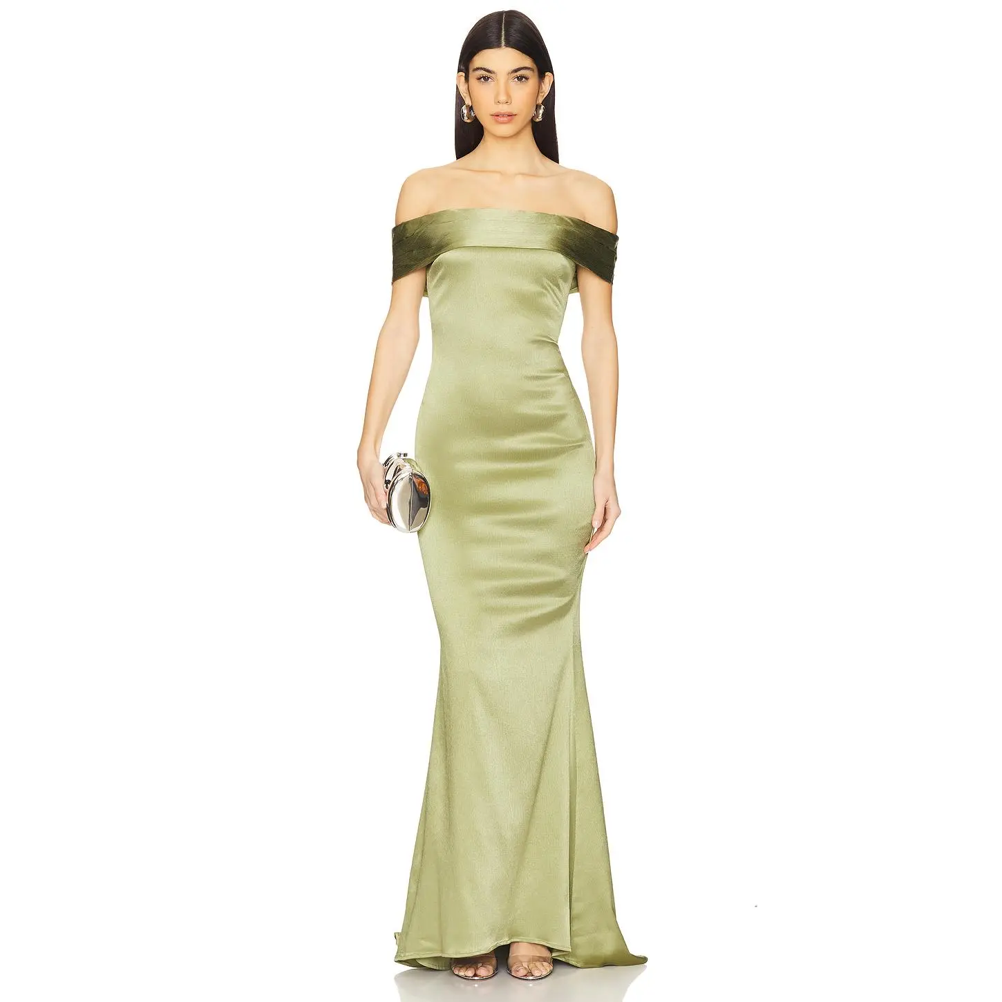 Michael Costello x REVOLVE Margit Gown in Sage