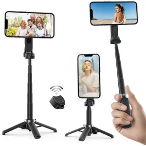 Opticnock 4-in-1  Selfie Stick for /Android - 360? Rotatable, Extendable with  Remote | Pocket Size | Includes Phone Ring (1PC)