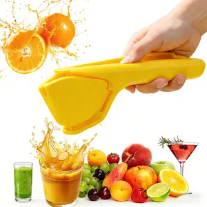Handheld Citrus Juicer – Portable, Multifunctional, Manual Fruit Juicer with Quiet Operation, Easy Cleaning, Detachable Head, and Durable Construction; Food-Grade Kitchen Gadget