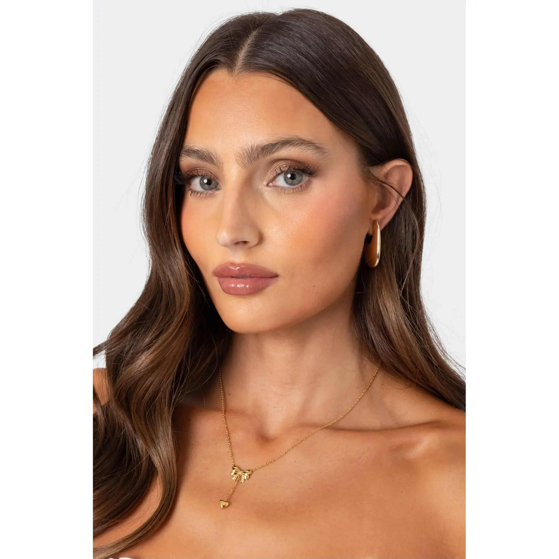 Bow & Heart Necklace