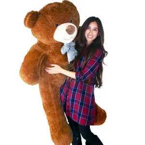 Giant Teddy Bear Dark Brown | 5 to 7 Ft Giant Teddy Bear | Start From $99 | Boo Bear Factory