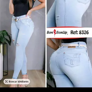 jeasn bonbonup Original Colombiano para uso diario elegante Womenswear Streetwear Basic underwear women girls shaper Women's Compression Everyday jeansn pantalon Shapewear Bottom