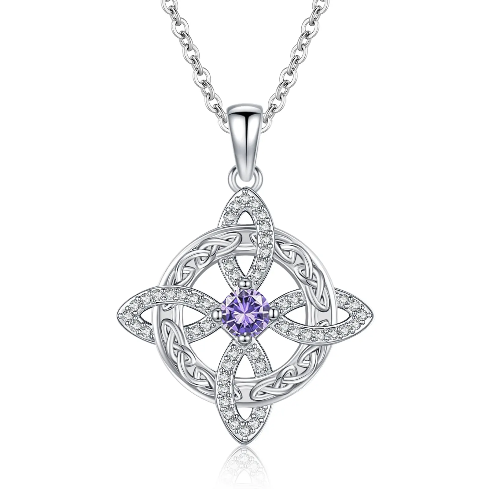 2. February / Amethyst Artificial Crystal