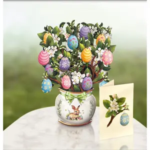 FreshCut Mini Easter Egg Tree Pop-Up Card