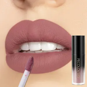 1PC Matte Velvet Highly Saturated Lip Gloss, Multi-color Selection Lipstick, Long-lasting Natural, Lip Cosmetics, Liquid Lip