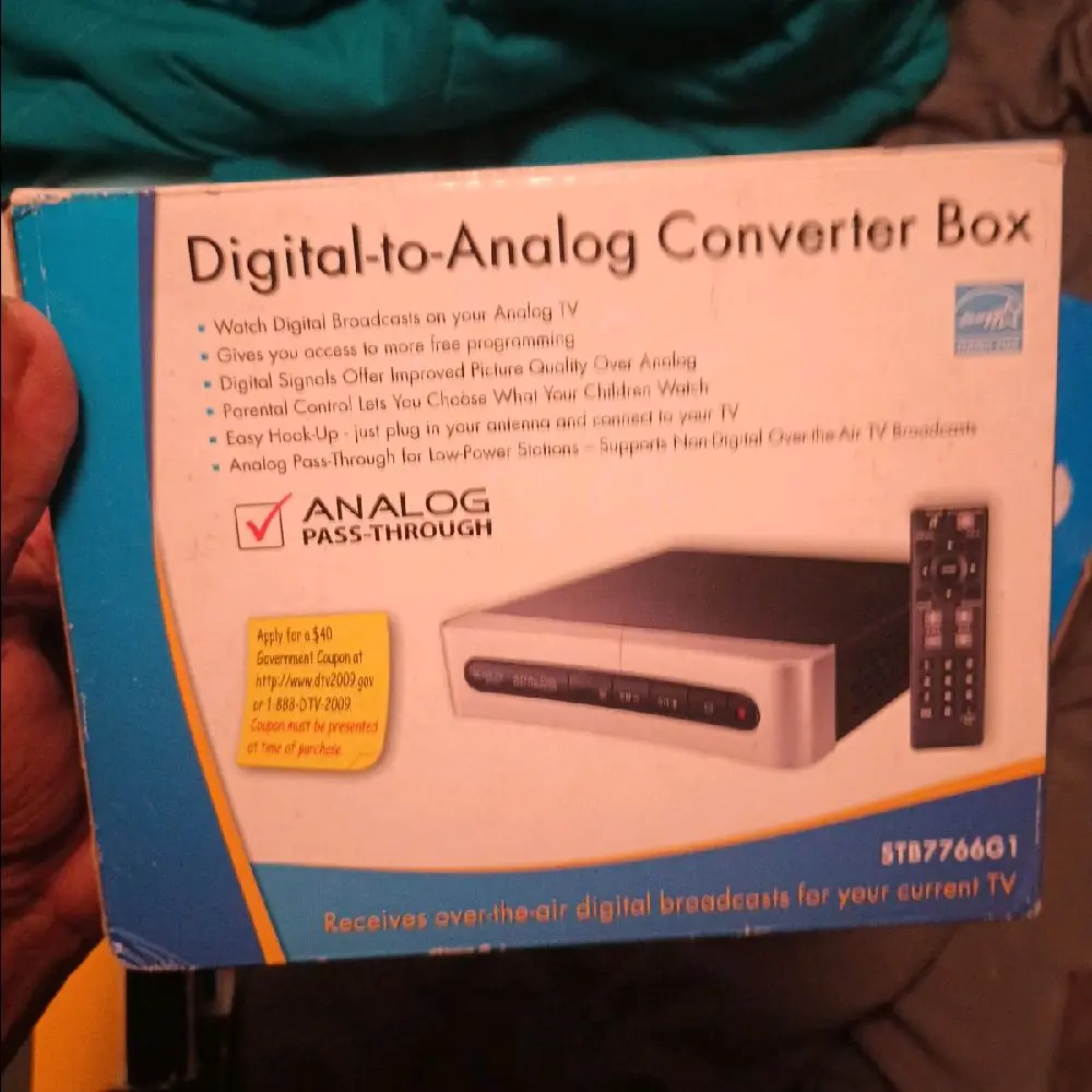 RCA Digital To Analog Converter Box TV STB7766G1 New