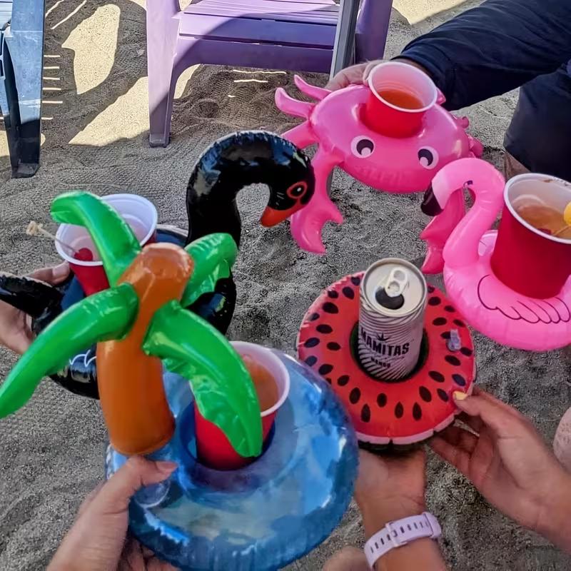 15 Pcs Inflatable Drink Holders Floats Flamingo Pool Cup Holders Inflatable Floating Beverage Beer Rack for Pool Party Hot Tub Lake Beach Easy to Use Portable couple gifts 15 Pcs Inflatable Drink Holders Floats Flamingo Pool Cup Holders Inflatable Floating Beverage Beer Rack for Pool Party Hot Tub Lake Beach Easy to Use Portable couple gifts
