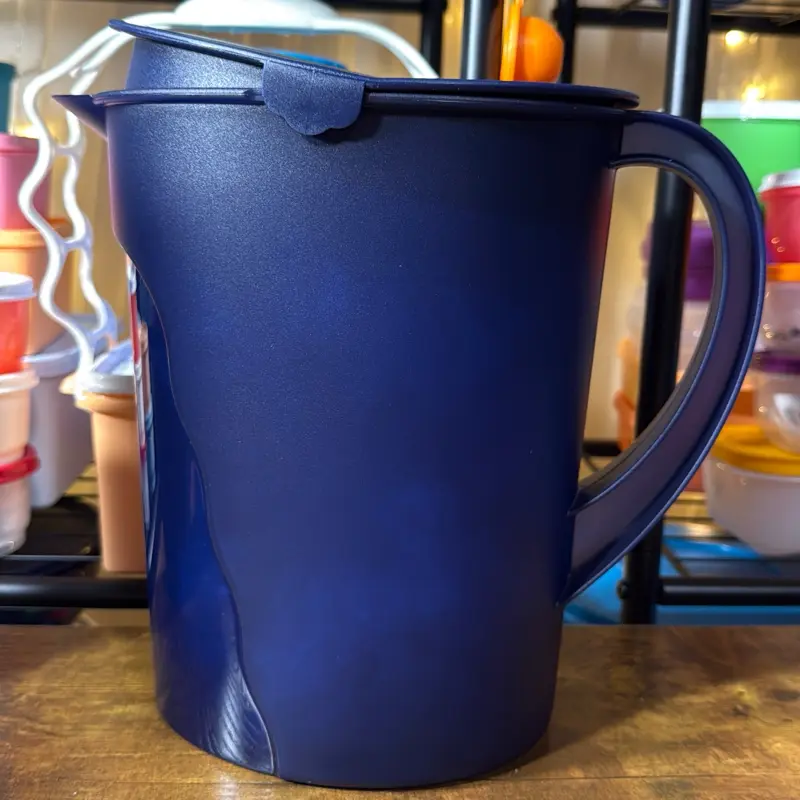 Tupperware 3.75L Murano Jumbo Pitcher Navy Blue