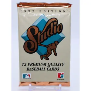 1992 Leaf Studio Baseball Pack (12 Cards)