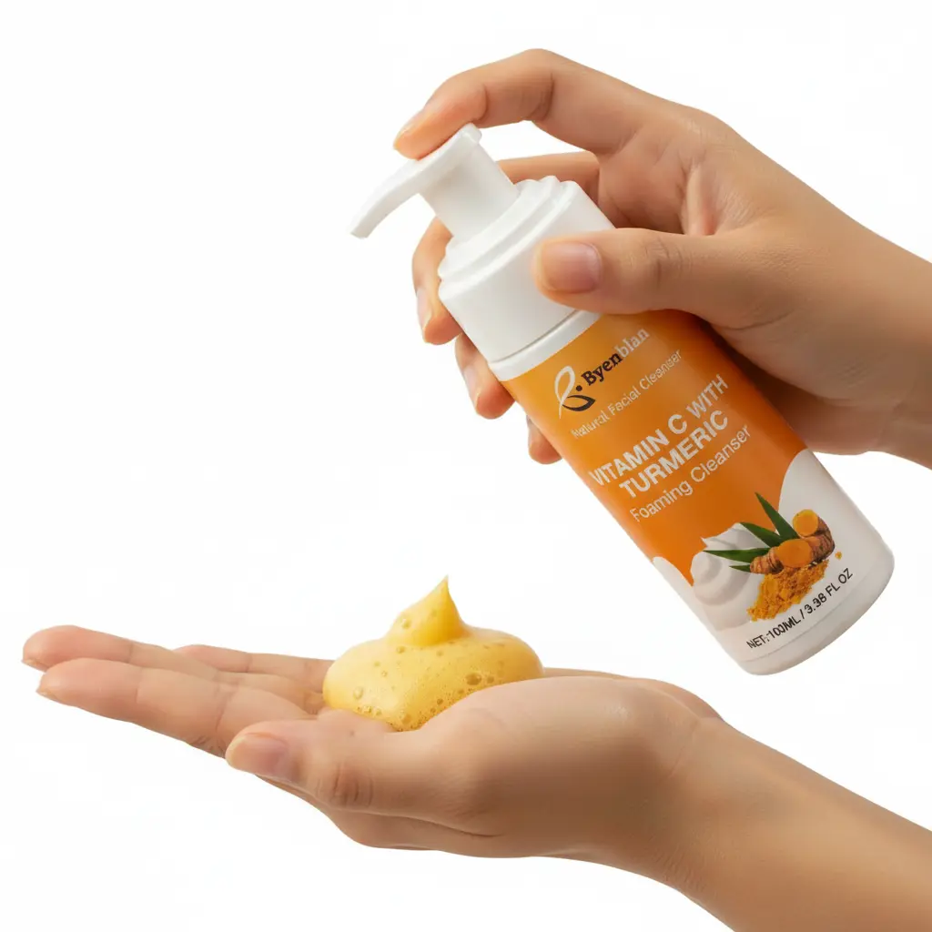 Vitamin C & Turmeric Foaming Cleanser 5oz/ 150ml | Natural Glow Cleanser