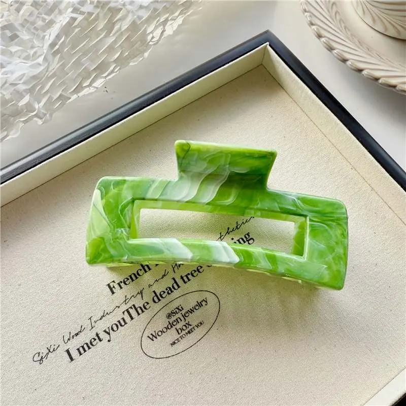 10.5CM square (blue green blend)