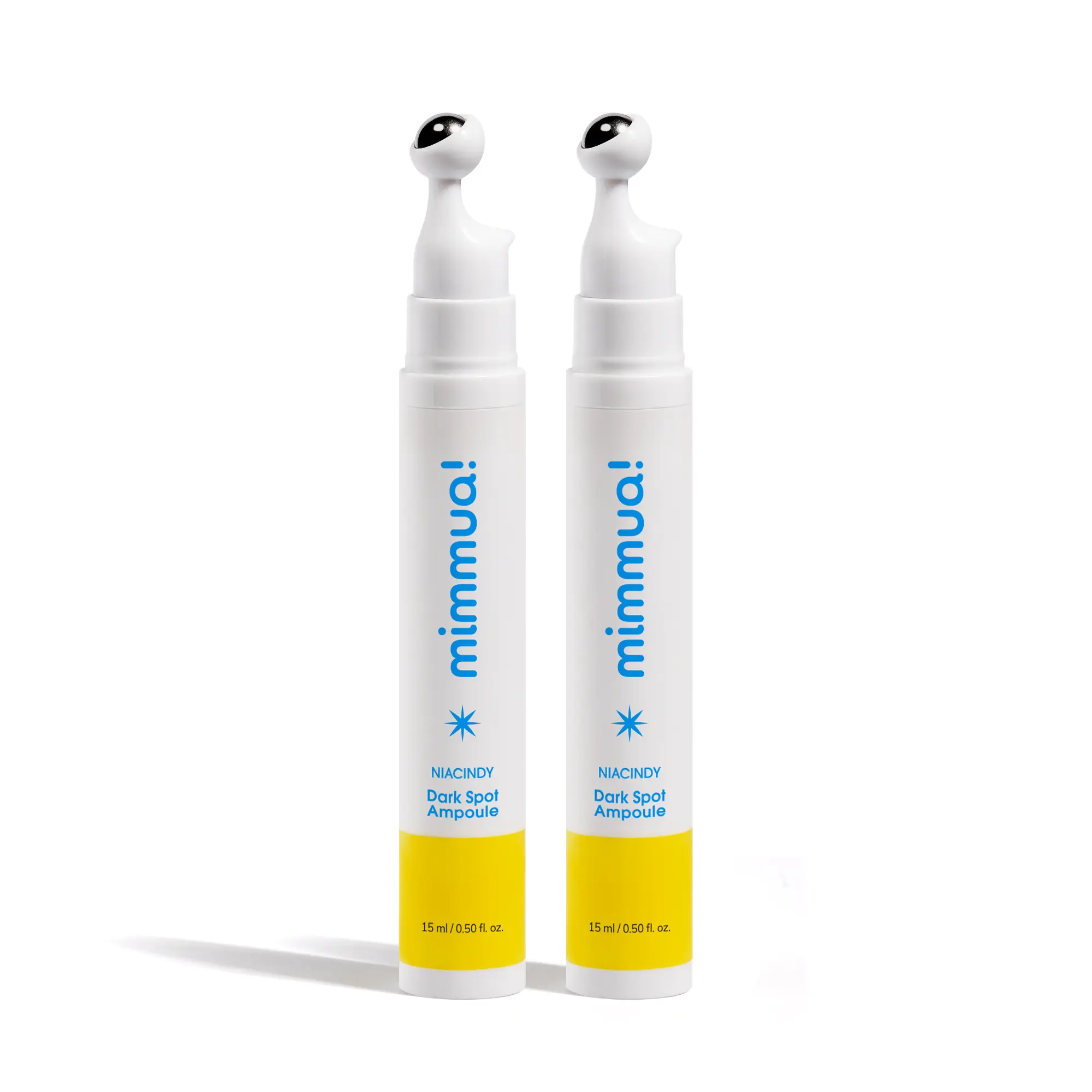 mimmua! Niacindy Dark Spot Minimizing Treatment Ampoule, 100ppm Thioctic Acid, 10% Niacinamide, 0.1% NAD+, Brightening & Cell Renewal, Korean Skincare