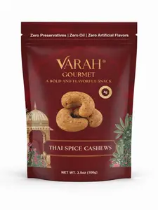Thai Spice Cashews - Thai Red Curry-Inspired Roasted Cashews - Pack of 1