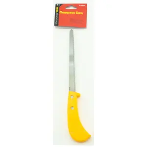 WorldWide Sales Online Drywall Saw/Compass Saw, Yellow Handle – import_2021_10_29_212114, Saw