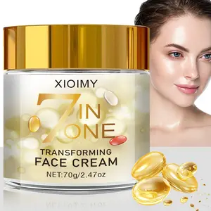 7-In-1 Multi-Purpose Moisturizing Cream, Low Allergen, No Fragrance, Strong Hydration, Smooths & Brightens Skin, Long-Lasting Care