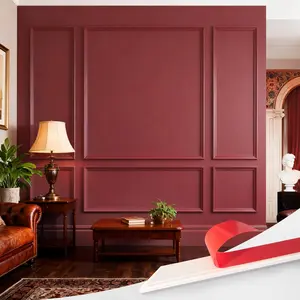 Wall Molding Kit, Pre-Cut Peel and Stick Paintable Wainscoting Panels, Decorative Trim for Accent Walls (20"x50", 6-Frame Set)