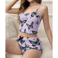 Purple and blue butterfly