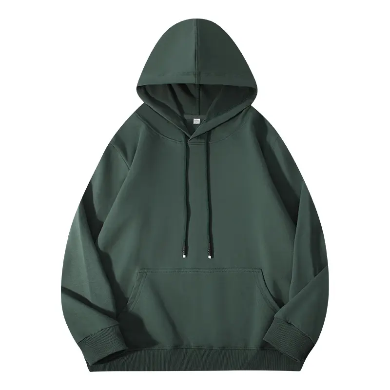 280g looped hood   dark green