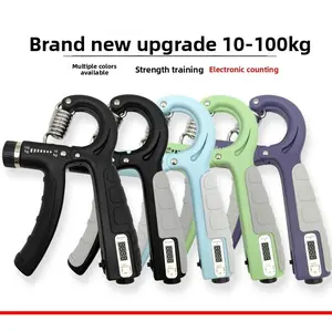 Counting Grips Portable Fitness Adjustable Grips Hand Training Finger Rehabilitation Exerciser Grips