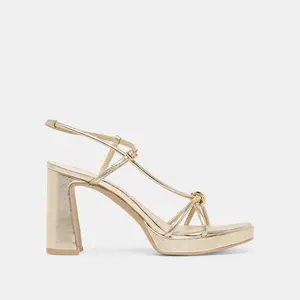 Dolce Vita ODETE HEELS GOLD LEATHER