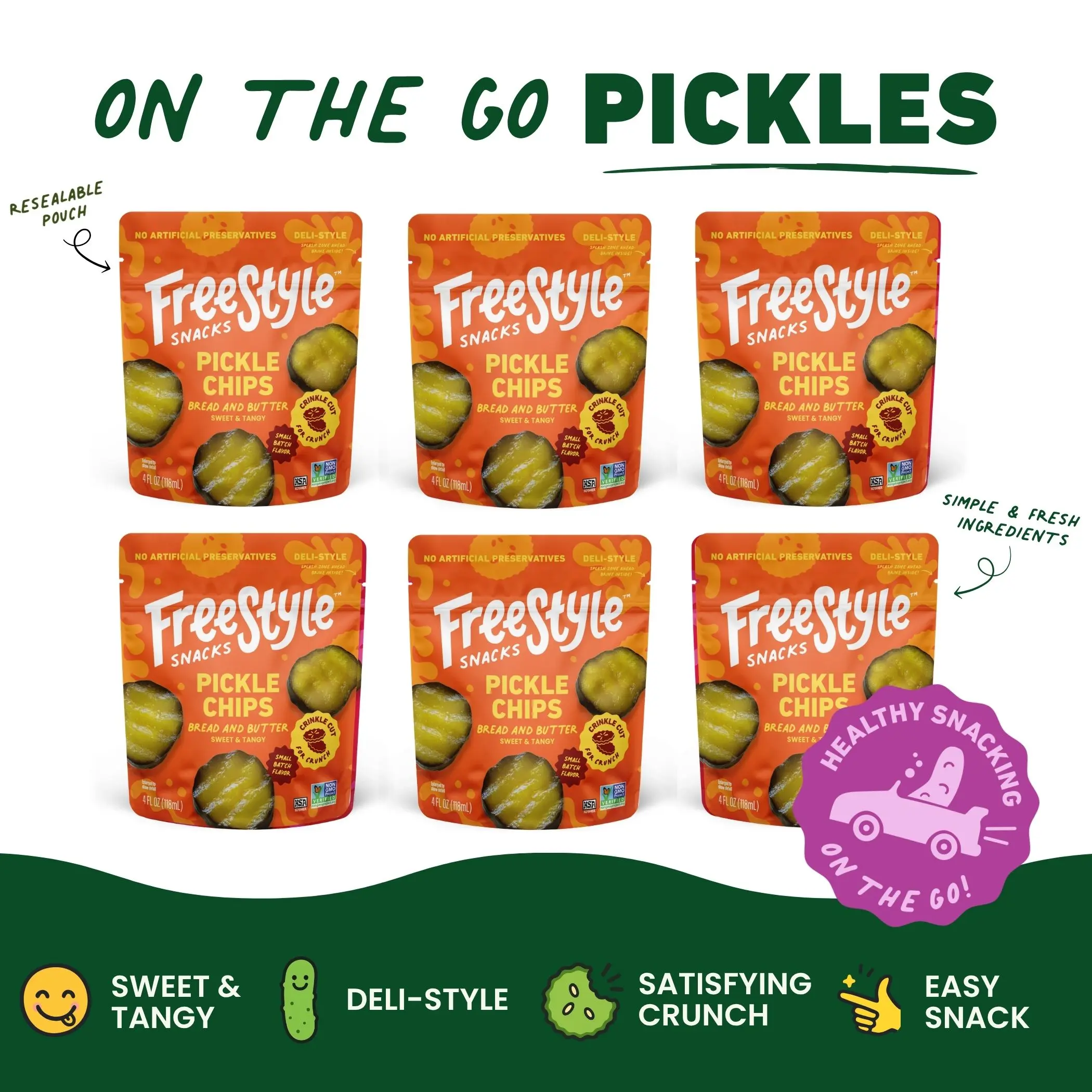 Bread and Butter Pickle Chips