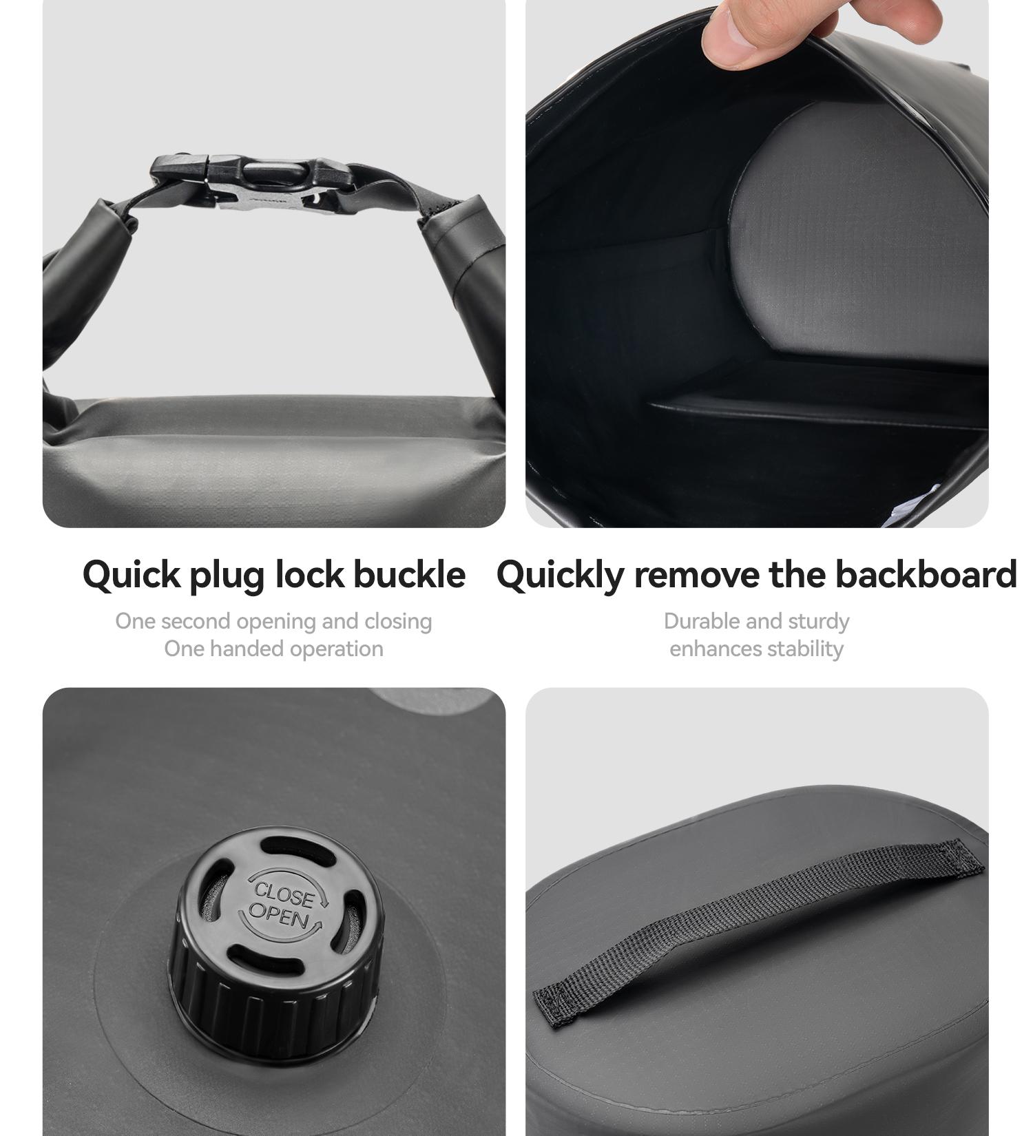 Bike Magnetic Front Fork Bag Waterproof Bike Pannier Bag for Mountain Bike Accessories