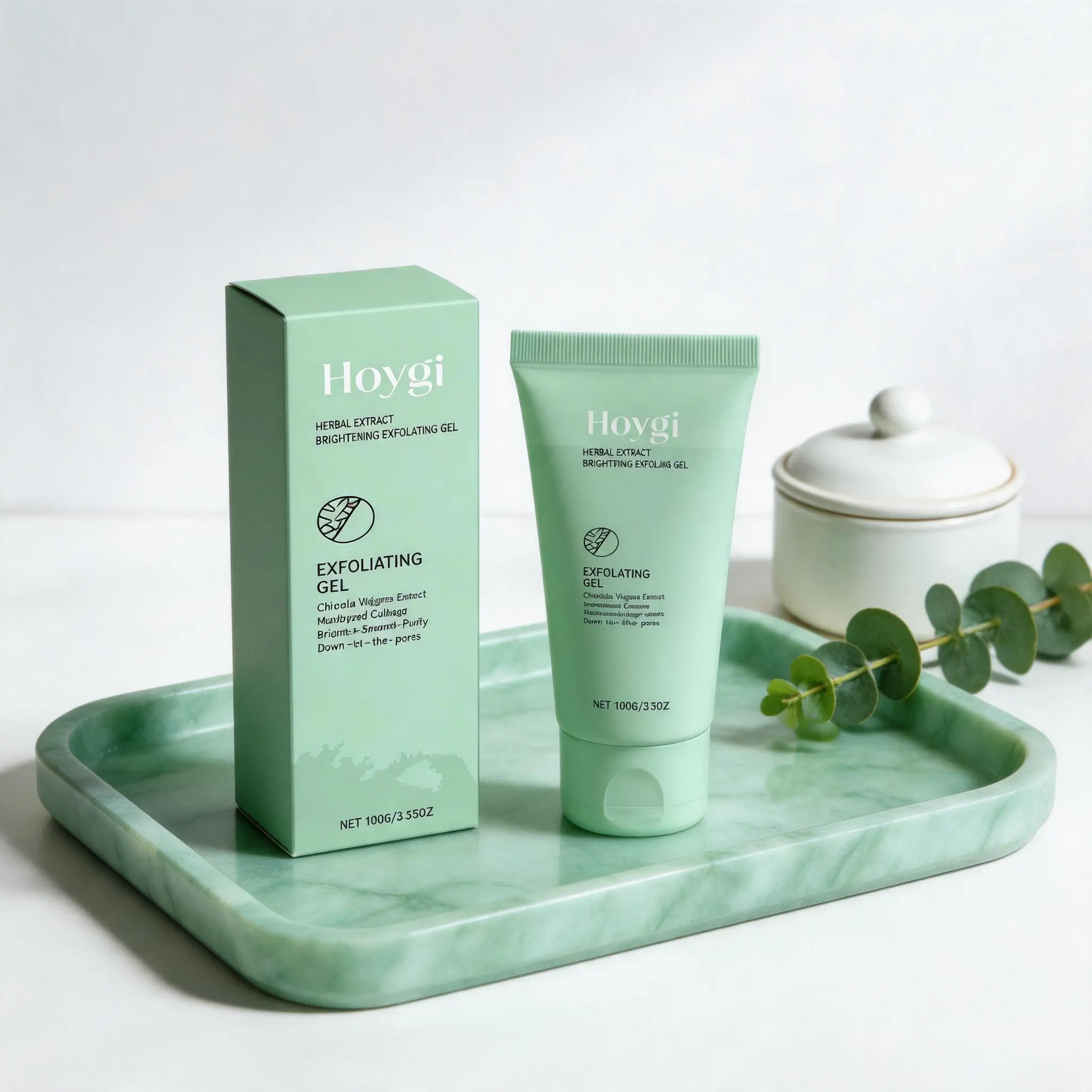 Gentle Exfoliating Peeling Gel, Herbal Face & Body Scrub, Hydrating Skincare Gel, Daily Dead Skin Care for a Refreshed Appearance