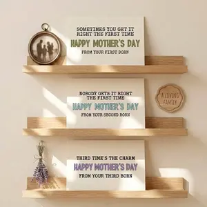 From First Born, Second Born, Third Born Funny Quotes Mothers Day Card For Mom (Envelopes Included), Sometimes You Get It Right The First Time Card From Husband, Mother's Day Gift