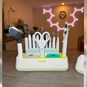 3D Printed Crafters Tool Organizer, Cricut Tool, Weeding Tool, Scissor, Roller.