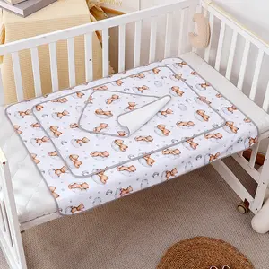 Baby Urine-Absorbent Blanket, Soft and Absorbent Material for Sensitive Skin, Ideal for Diaper Changing and Nursery Use, Fitted Bassinet Sheets