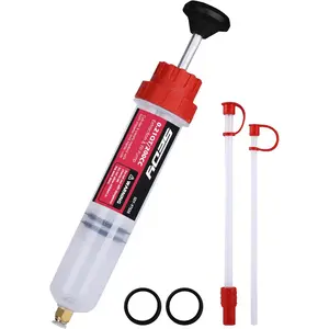 Fluid Extractor - 200cc Multi-Purpose , Oil Suction Pump, Manual Extraction and Filling Pump, Automotive Oil