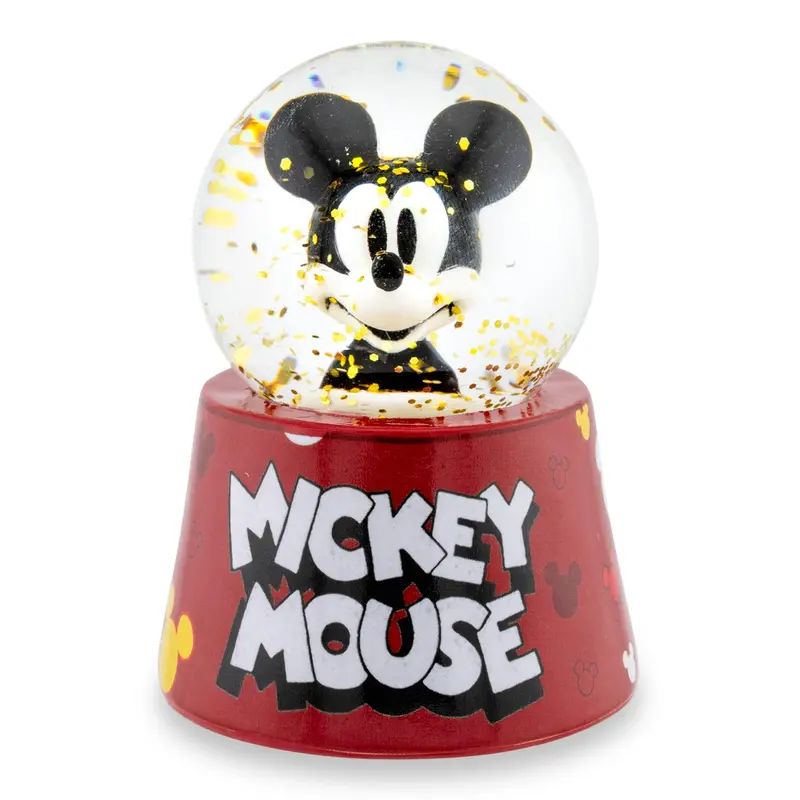 Blue Castle Music Snow Globe With LED Lights - Automatic Snowfall, Kids Room Decor, Gift