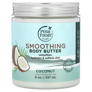 Petal Fresh Pure, Smoothing Body Butter, Coconut, 8 oz (237 ml)